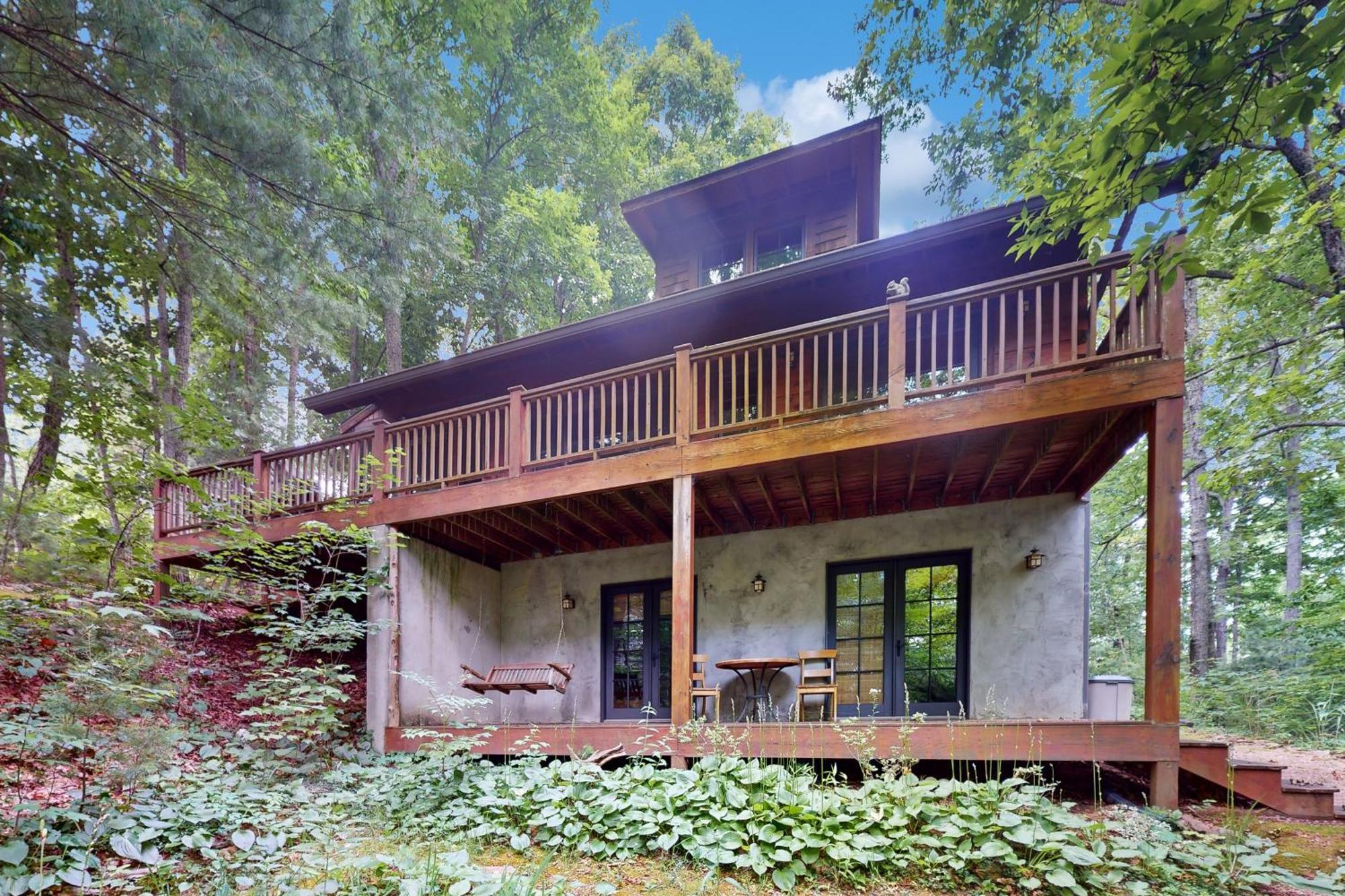 Elkhorn Cabin & Eagles Wing Lodge Эшвилл Экстерьер фото