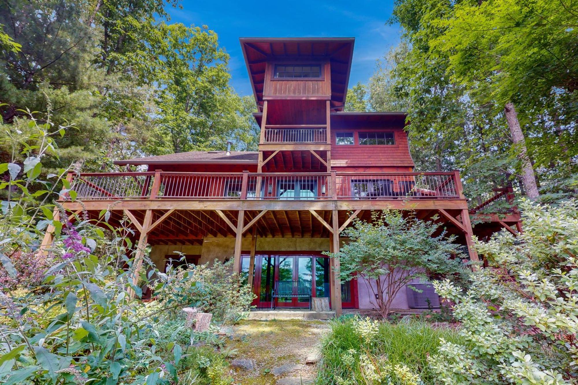 Elkhorn Cabin & Eagles Wing Lodge Эшвилл Экстерьер фото