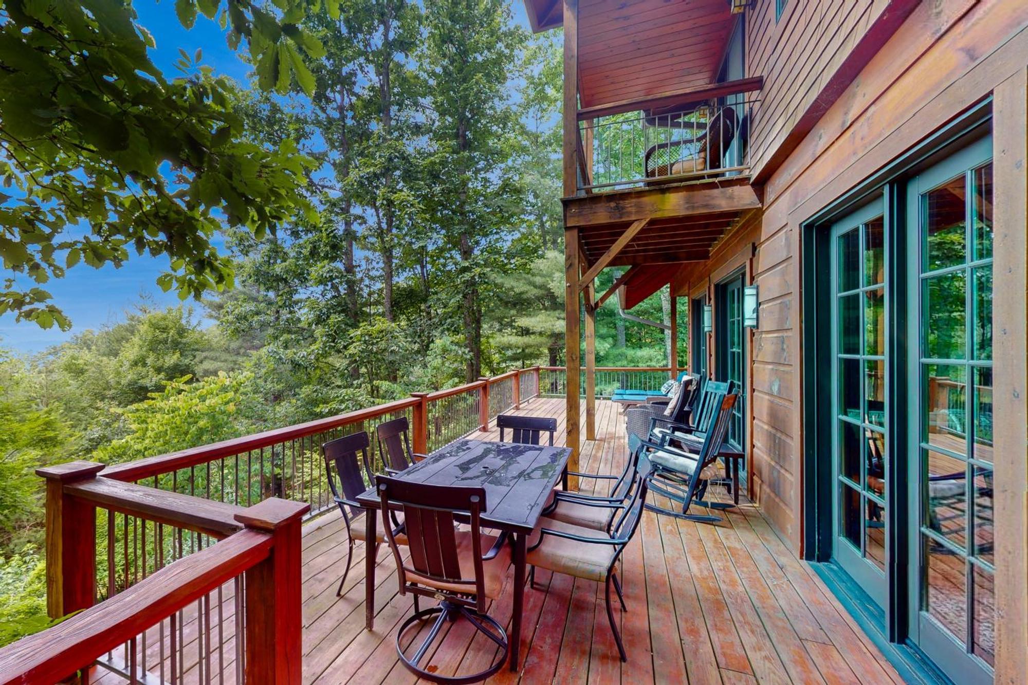 Elkhorn Cabin & Eagles Wing Lodge Эшвилл Экстерьер фото